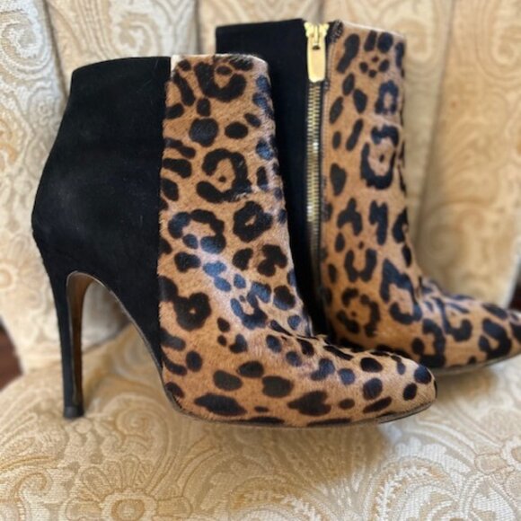 Calf skin and suede boots in size 8 - Picture 4 of 4